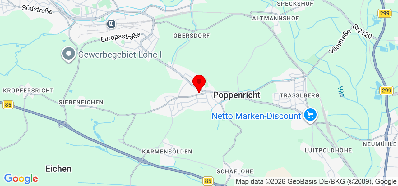 Donhauser techtronik - Bayern - Amberg-Sulzbach - Karte