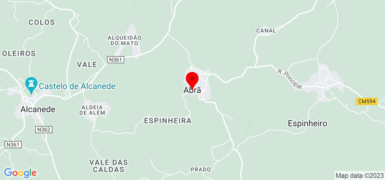 Andreia Fernandes - Santarém - Santarém - Map
