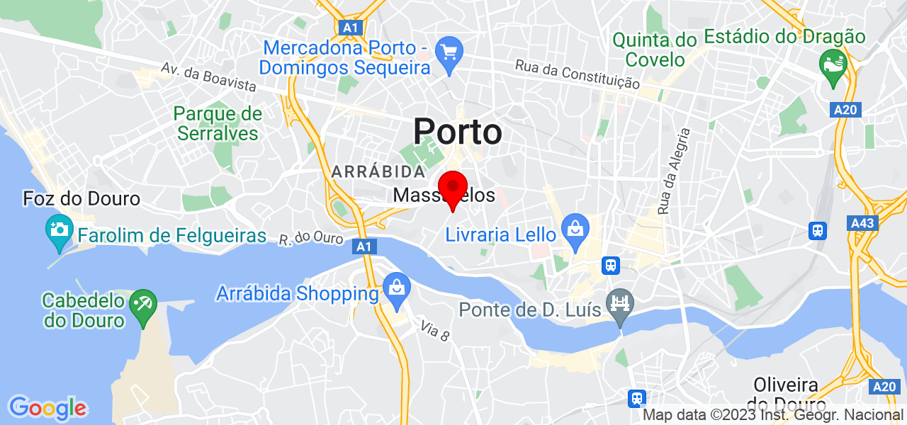 Ana Duarte Almeida - Porto - Porto - Mapa