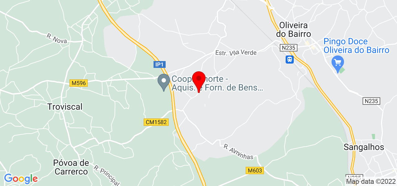 Studio24_AM - Aveiro - Oliveira do Bairro - Mapa