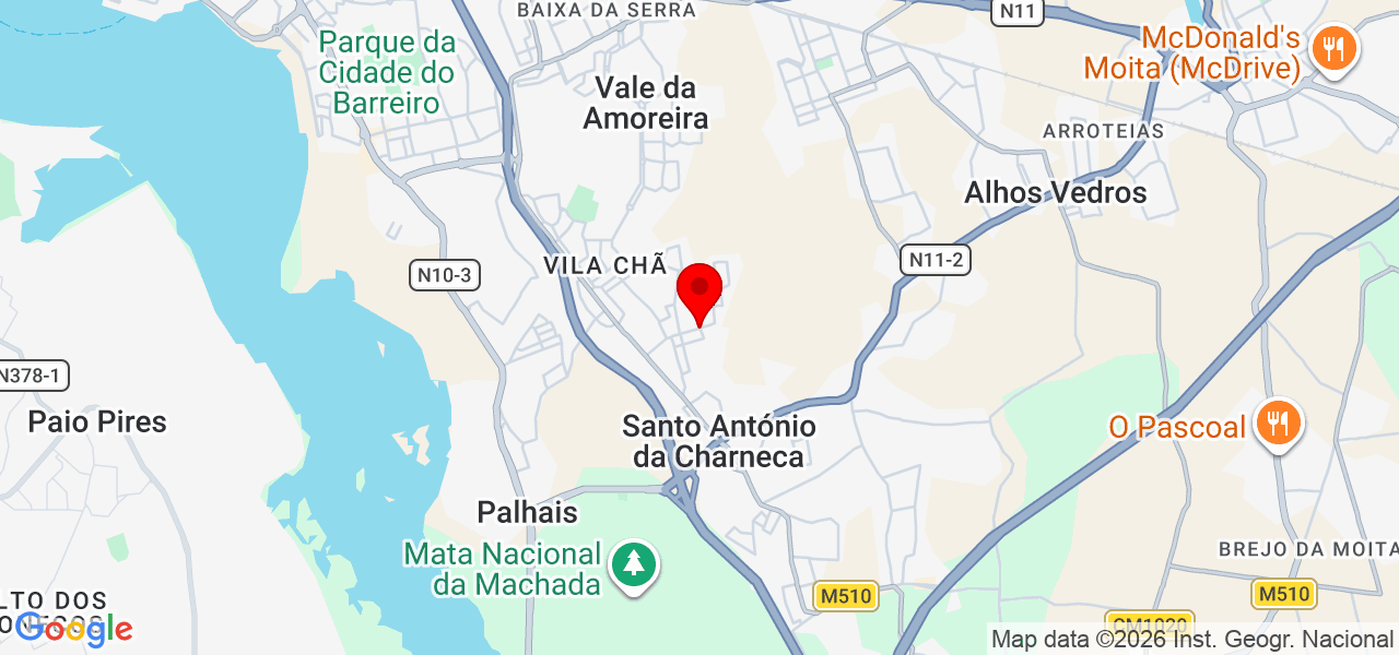 Telmaclean 🫧 - Setúbal - Barreiro - Karte
