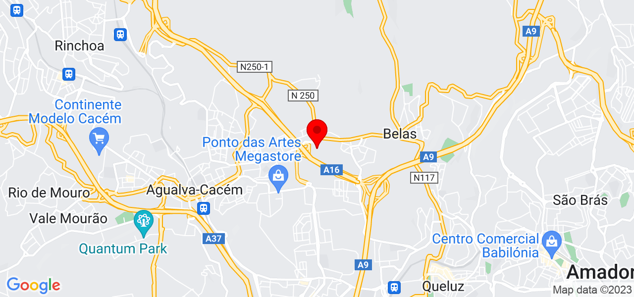 In&ecirc;s Pet Sitting - Lisboa - Sintra - Mapa