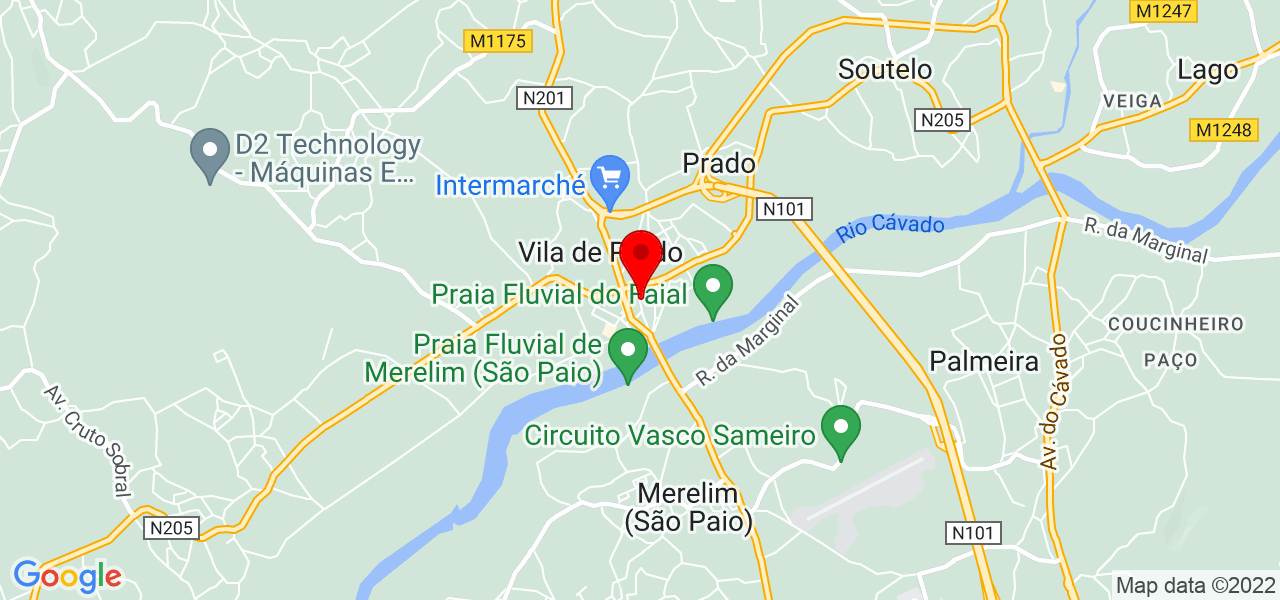 Jorge Lemos - Braga - Vila Verde - Mapa