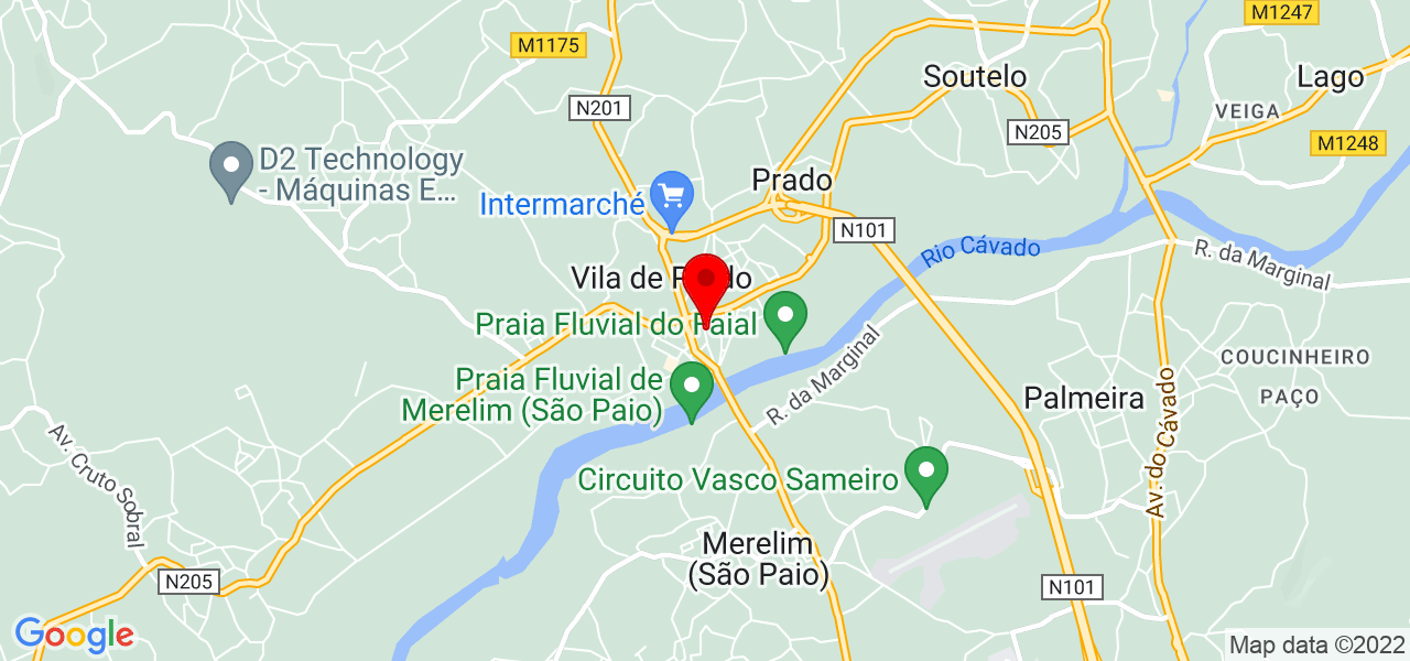 Jorge Lemos - Braga - Vila Verde - Map
