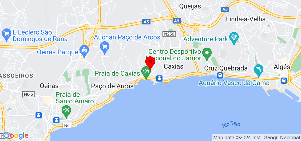 K-Dog - Lisboa - Oeiras - Mapa