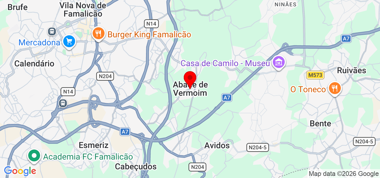 Daniel - Santarém - Tomar - Map