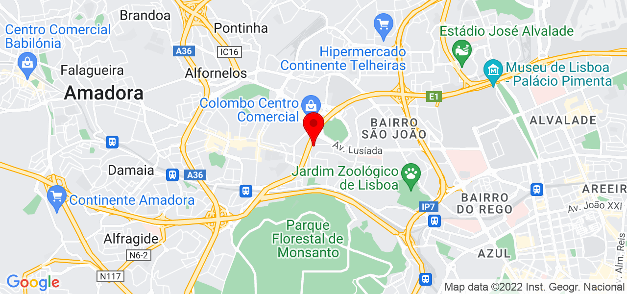S&eacute;rgio Matos - Lisboa - Lisboa - Mapa