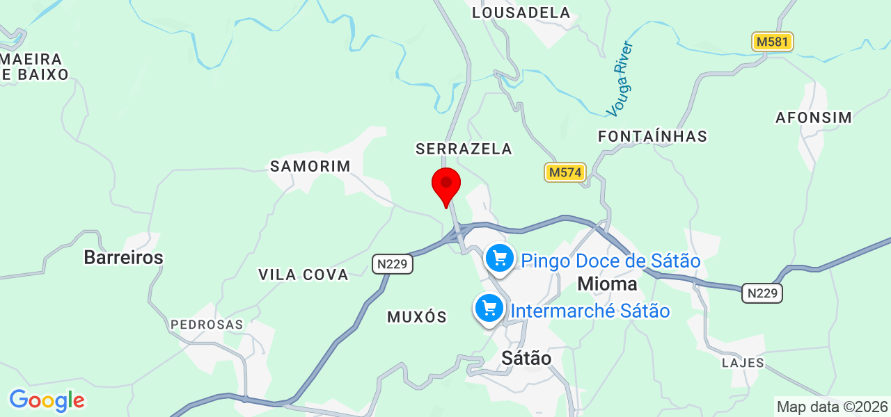 Max andrade - Viseu - Sátão - Karte