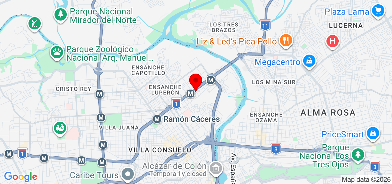 MathTutoring - Distrito Nacional - Santo Domingo de Guzmán - Mapa
