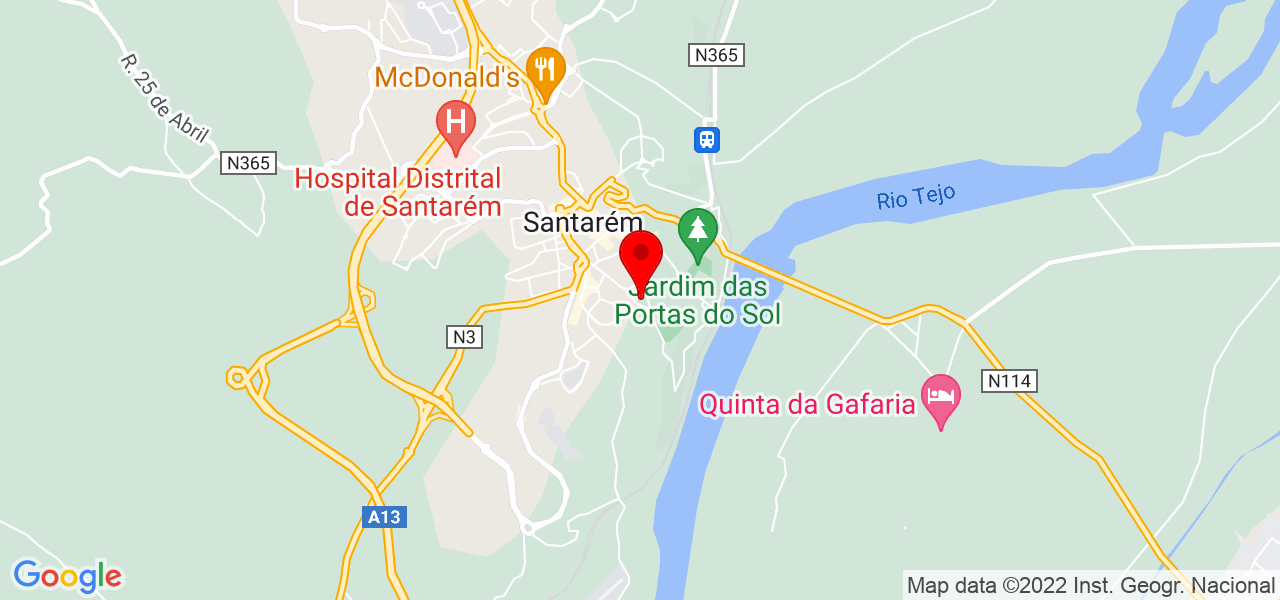 Krav Maga By Victor Domingues - Santarém - Santarém - Mapa