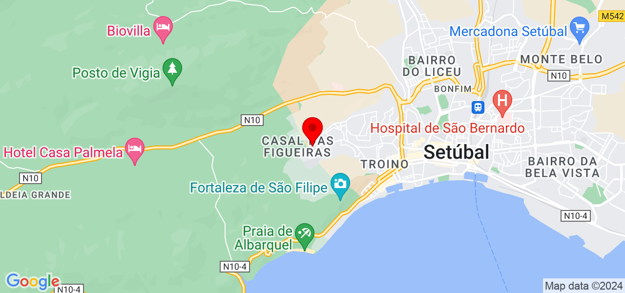 ana serralha - Setúbal - Setúbal - Mapa