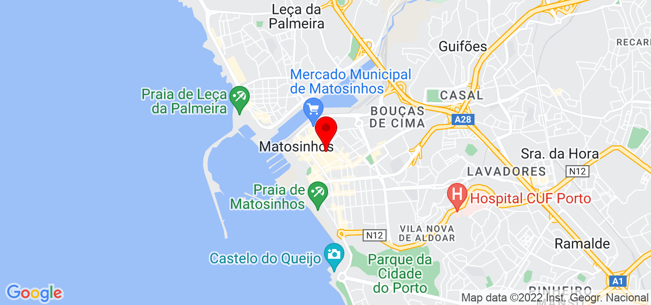 Studio Helga Azevedo - Porto - Matosinhos - Mapa