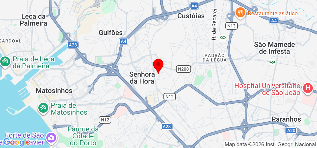 Joana Sá - Porto - Matosinhos - Mapa