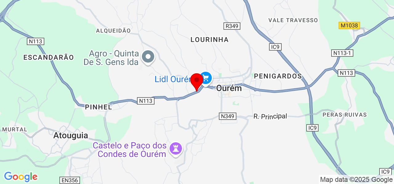 Victor Silva - Santarém - Ourém - Mapa