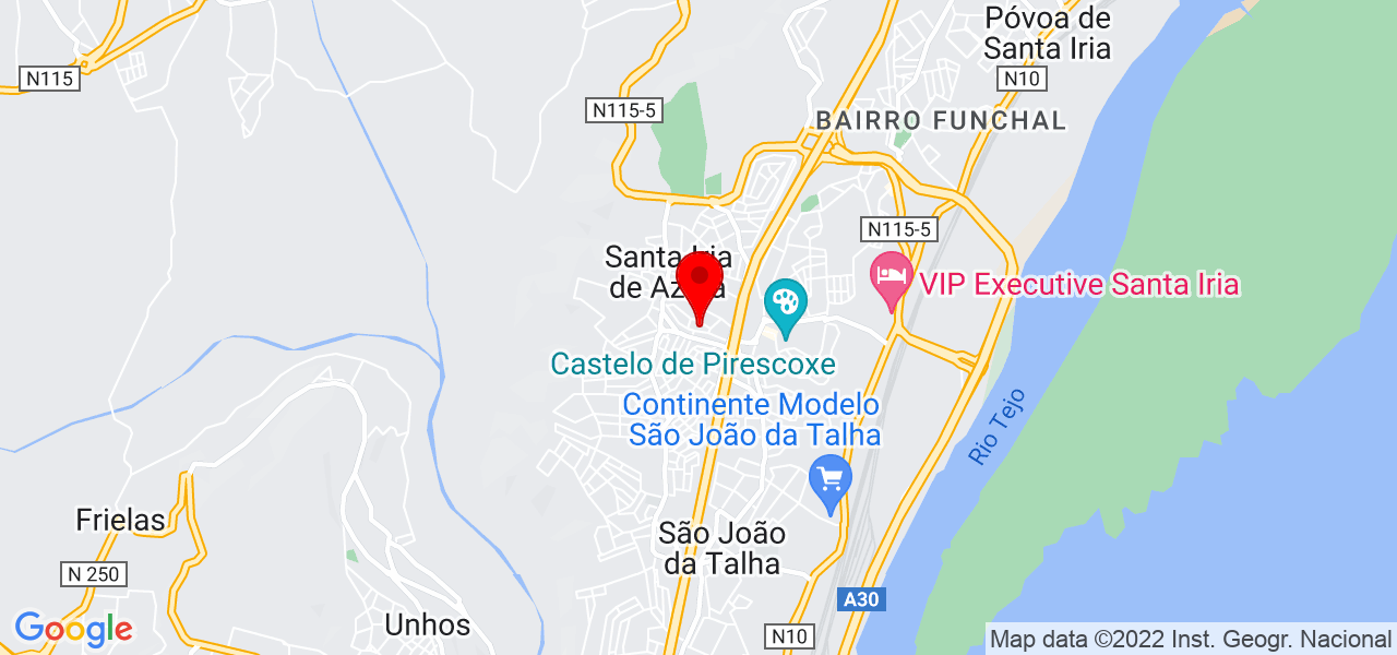 Paula Sousa Caetano - Lisboa - Loures - Mapa