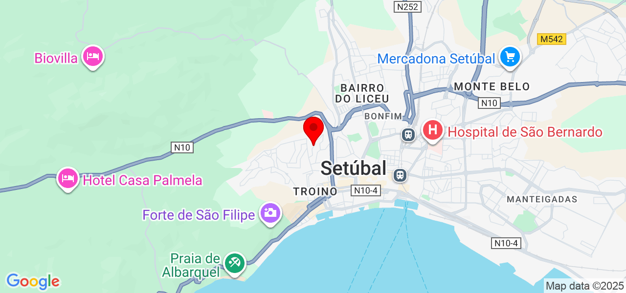 Ricardo Siqueira - Setúbal - Setúbal - Mapa
