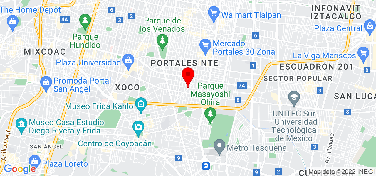 Leonardo Torres - Ciudad de Mexico - Benito Juárez - Mapa