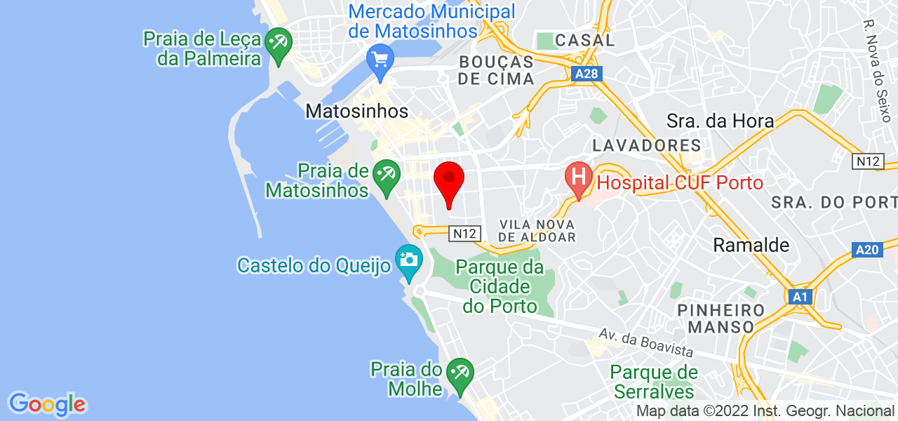 Alexandra_cozinha - Porto - Matosinhos - Mapa