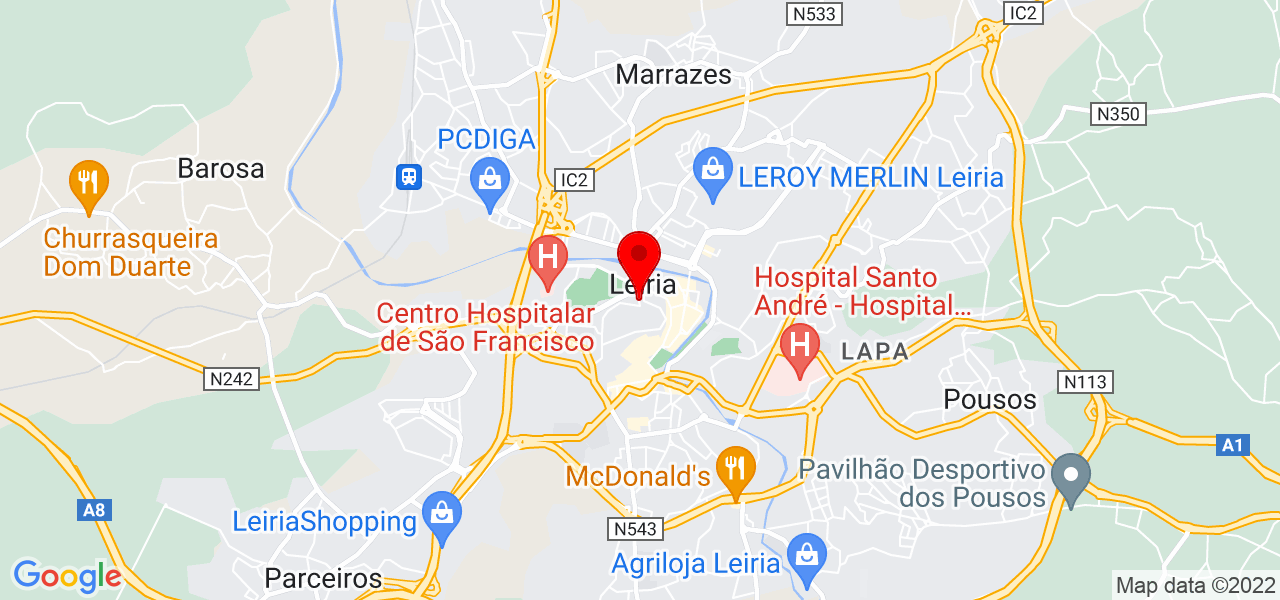 On_my_own - Leiria - Leiria - Mapa