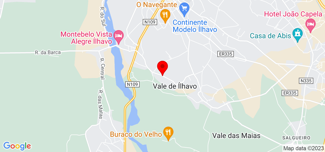 Loja das Casas - Aveiro - Ílhavo - Mapa
