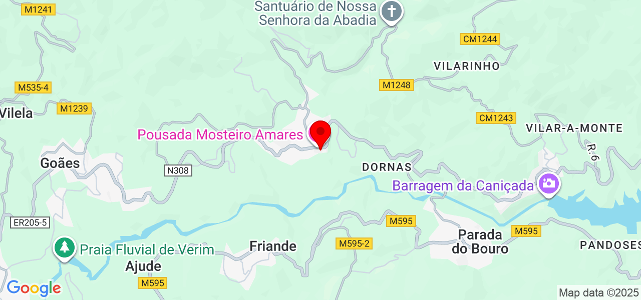 Vítor Moreira - Braga - Amares - Map