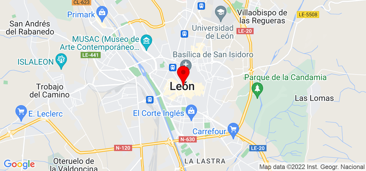 Leti M. - Castilla y León - León - Mapa