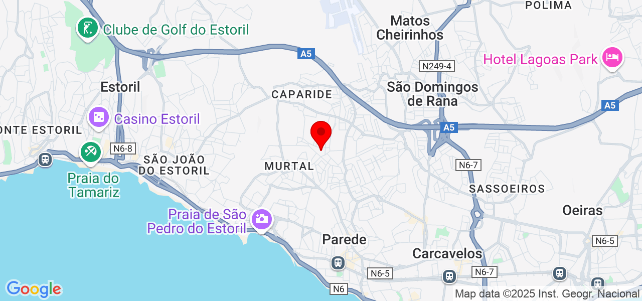 Ricardo Silveira - Lisboa - Cascais - Map