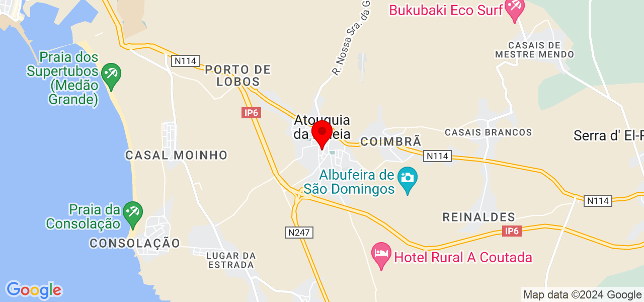 Daniel Rodrigues - Leiria - Peniche - Mapa