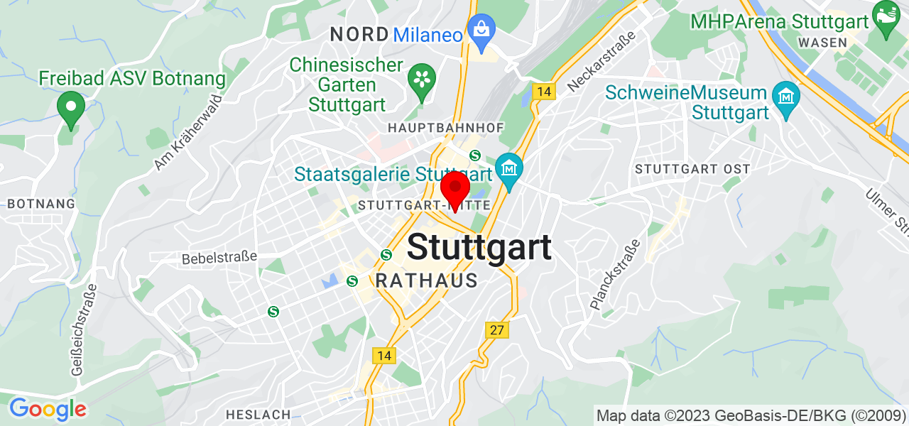 David Müller - Baden-Württemberg - Stuttgart - Karte