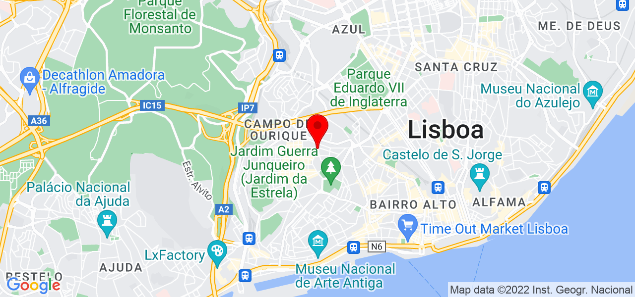Alexandre Figueir&oacute; - Lisboa - Lisboa - Map