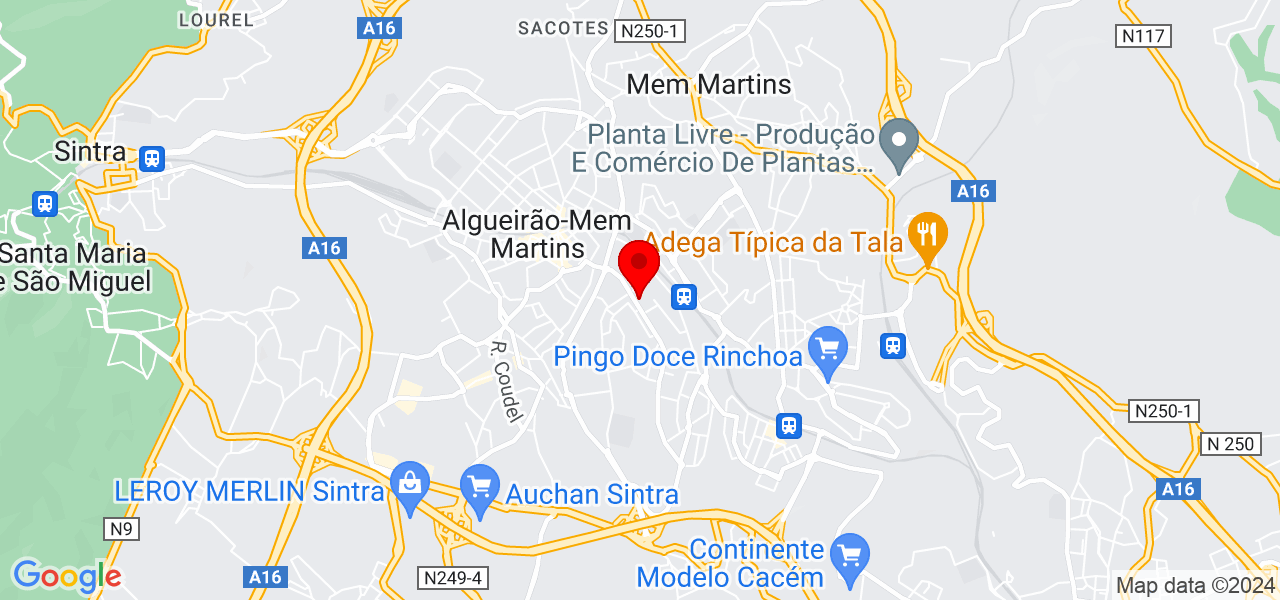 Eduardo neves - Lisboa - Sintra - Mapa
