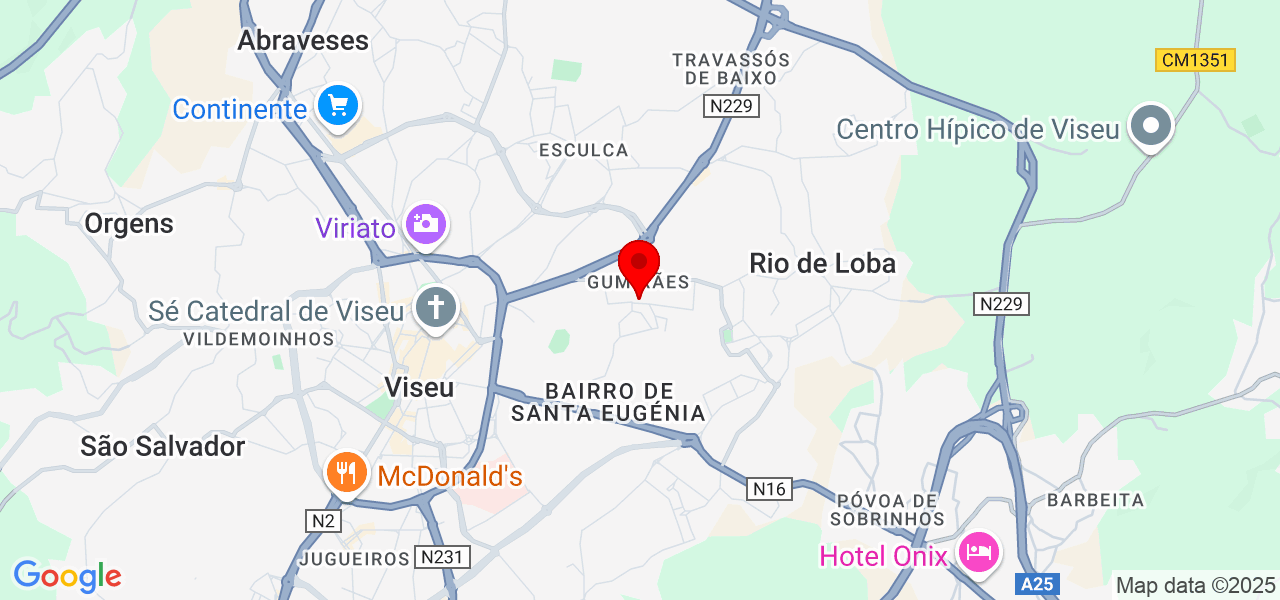 Tomás - Viseu - Viseu - Map