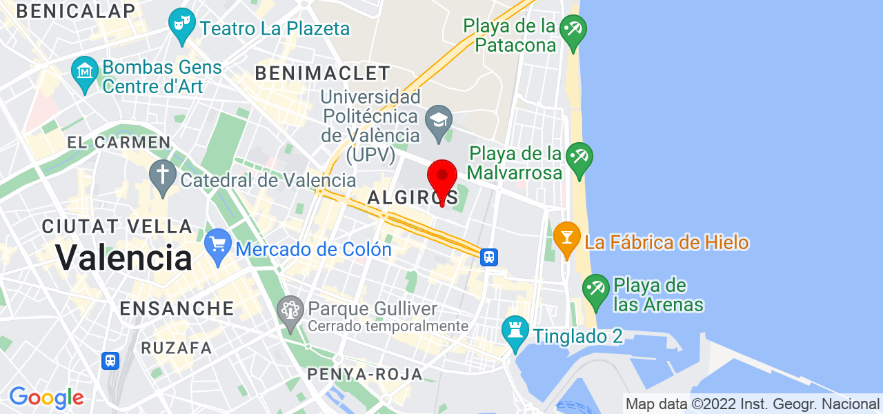 Frances - Comunidad Valenciana - Valencia - Mapa