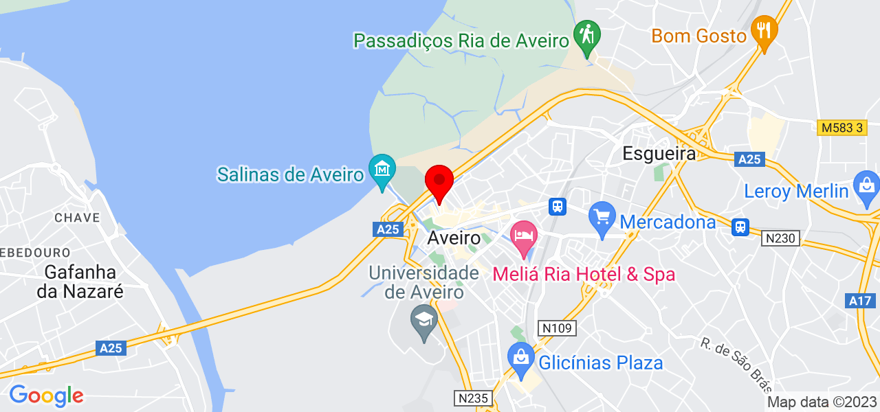 Carelus padron - Aveiro - Aveiro - Mapa