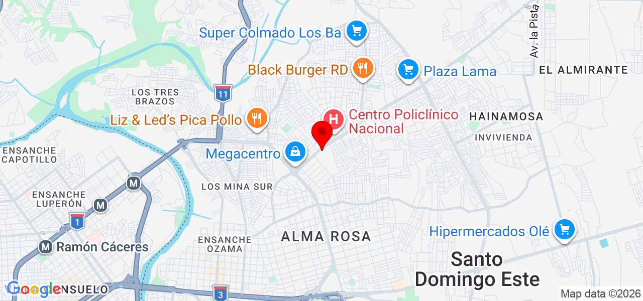 Daniel - Santo Domingo - Santo Domingo Este - Mapa