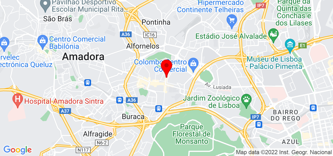 Carolina Maria Oliveira Pinto - Lisboa - Lisboa - Mapa