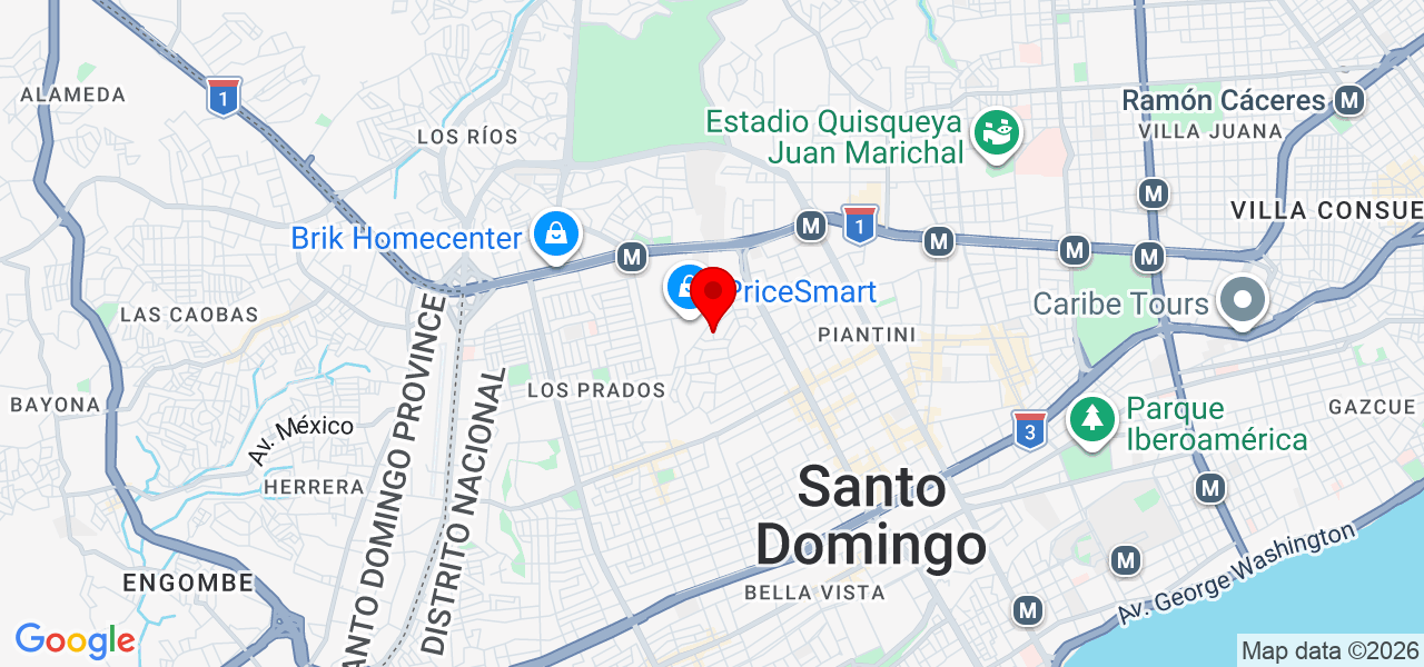 OCD Organizers RD - Distrito Nacional - Santo Domingo de Guzmán - Mapa