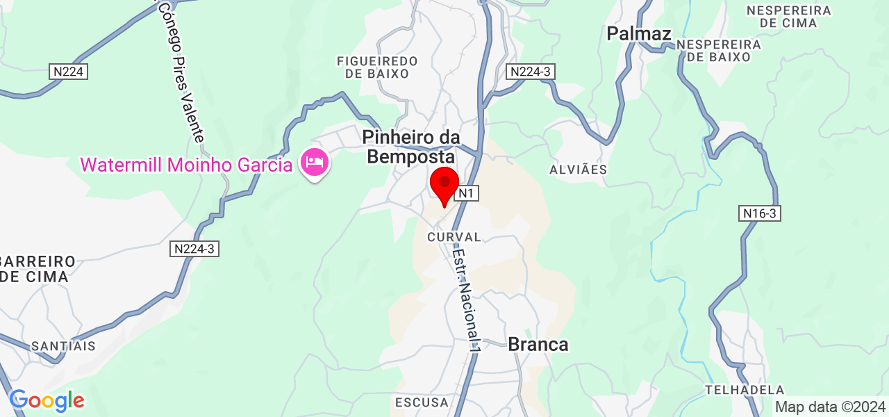 Luis Pinheiro - Aveiro - Oliveira de Azeméis - Mapa