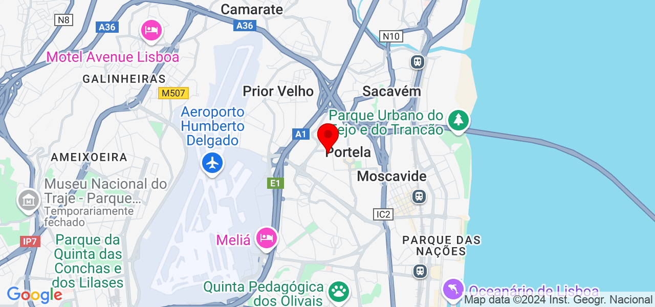 Carolina Gama - Lisboa - Loures - Map