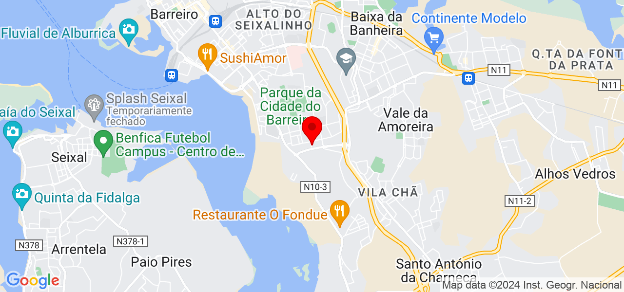 Versatil & Transversal, Lda. - Setúbal - Barreiro - Map