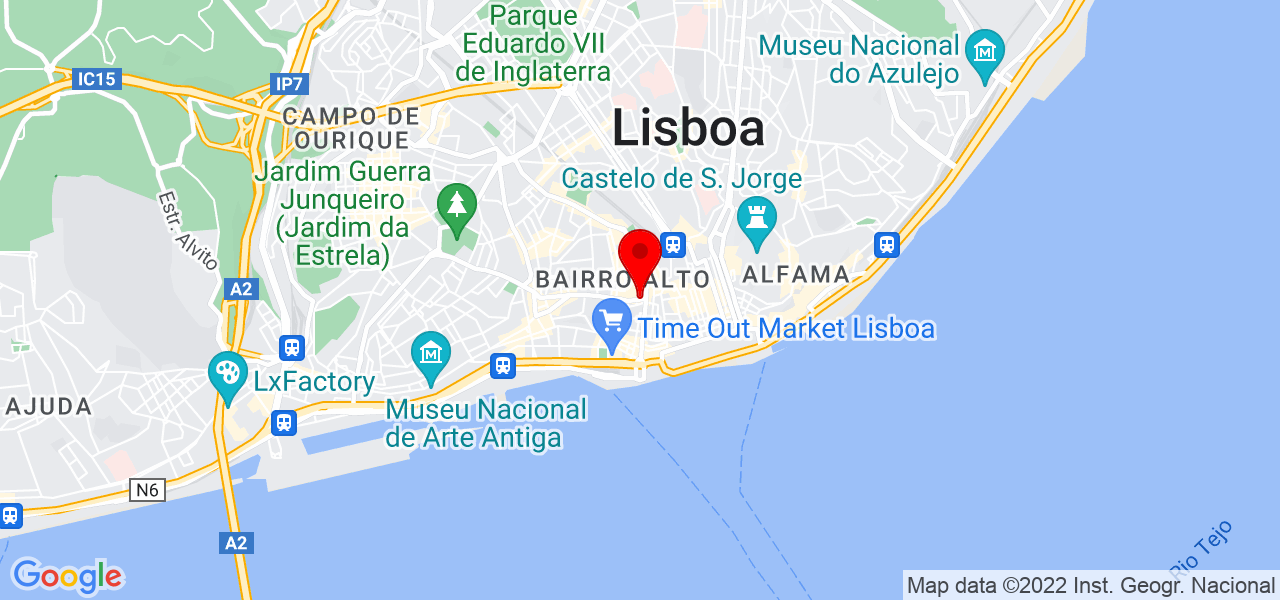 Hugo Silvestre - Lisboa - Lisboa - Mapa