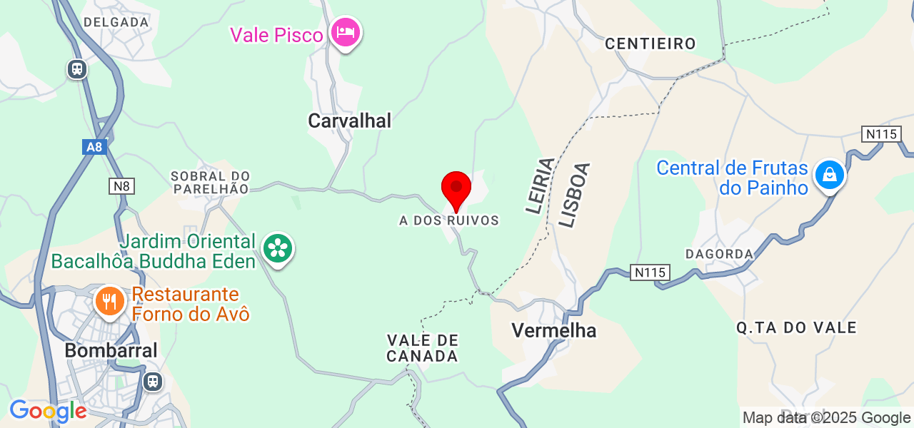 LN Remodelações - Leiria - Bombarral - Karte