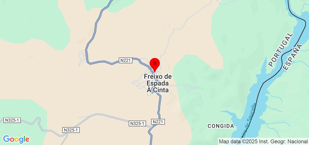 Silva Ribeiro Soluções - Bragança - Freixo de Espada à Cinta - Mapa