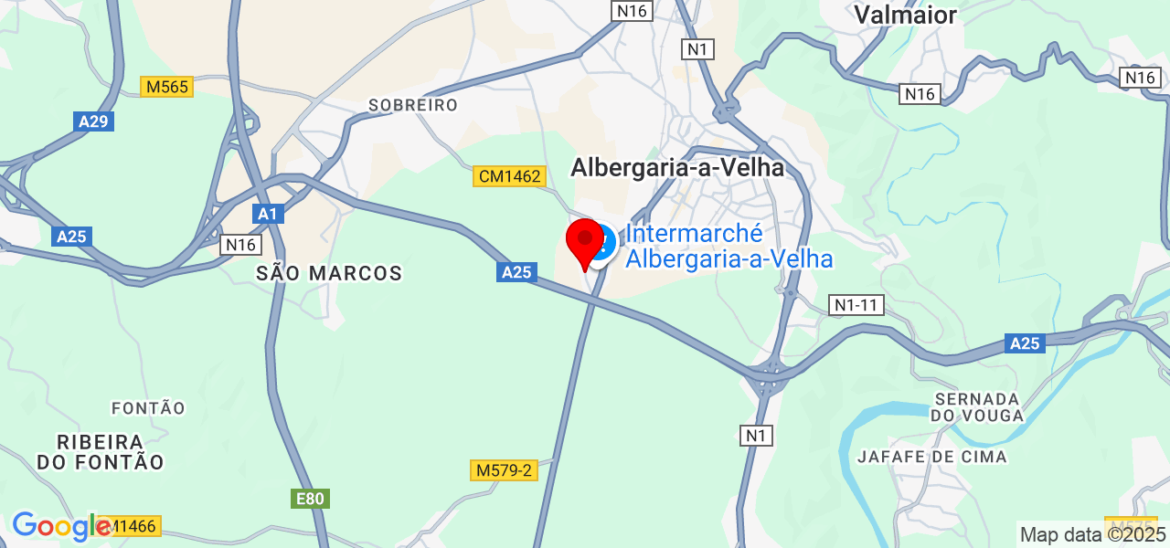 Marcos - Aveiro - Albergaria-a-Velha - Karte