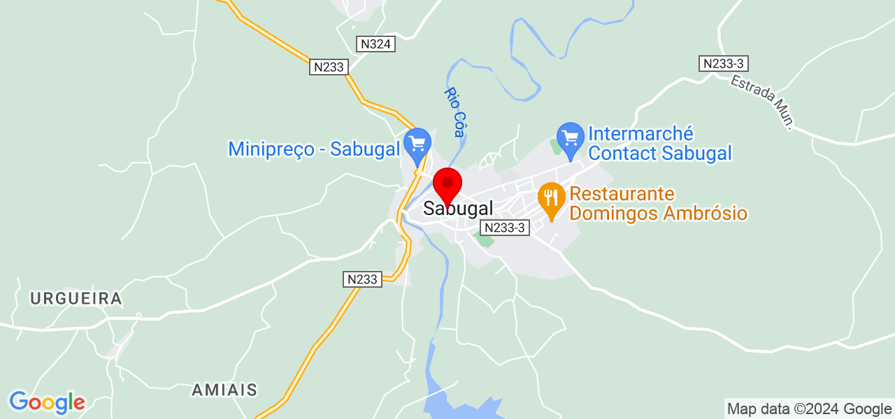 J&eacute;ssica moura - Guarda - Sabugal - Mapa