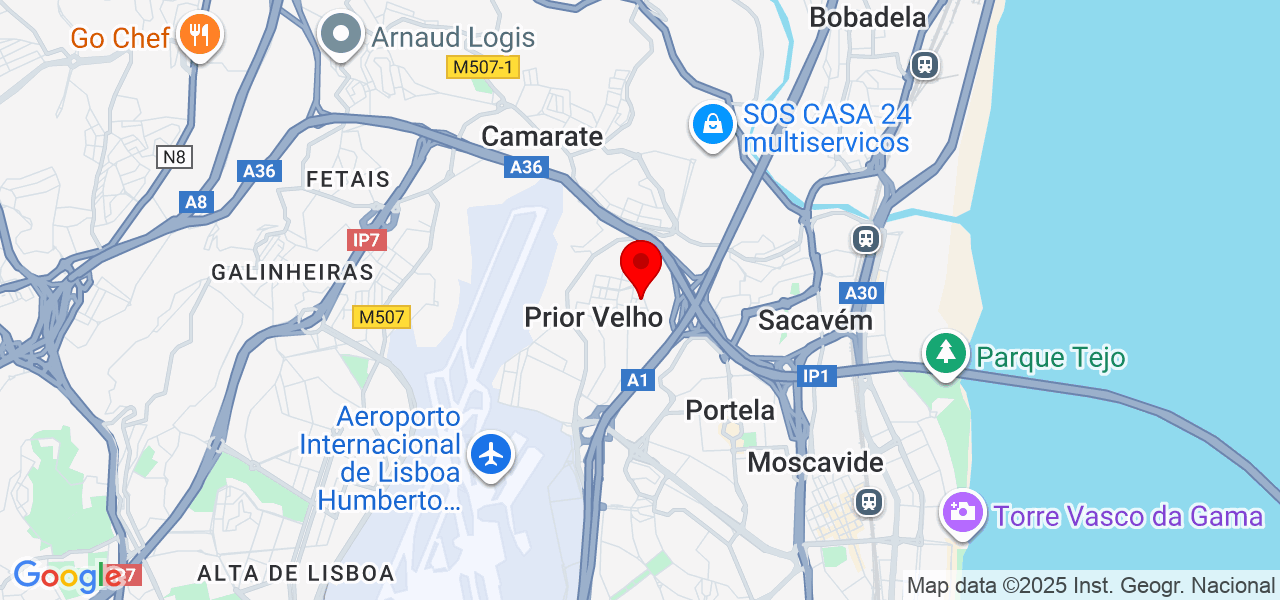 Victor Ferreira - Lisboa - Loures - Mapa