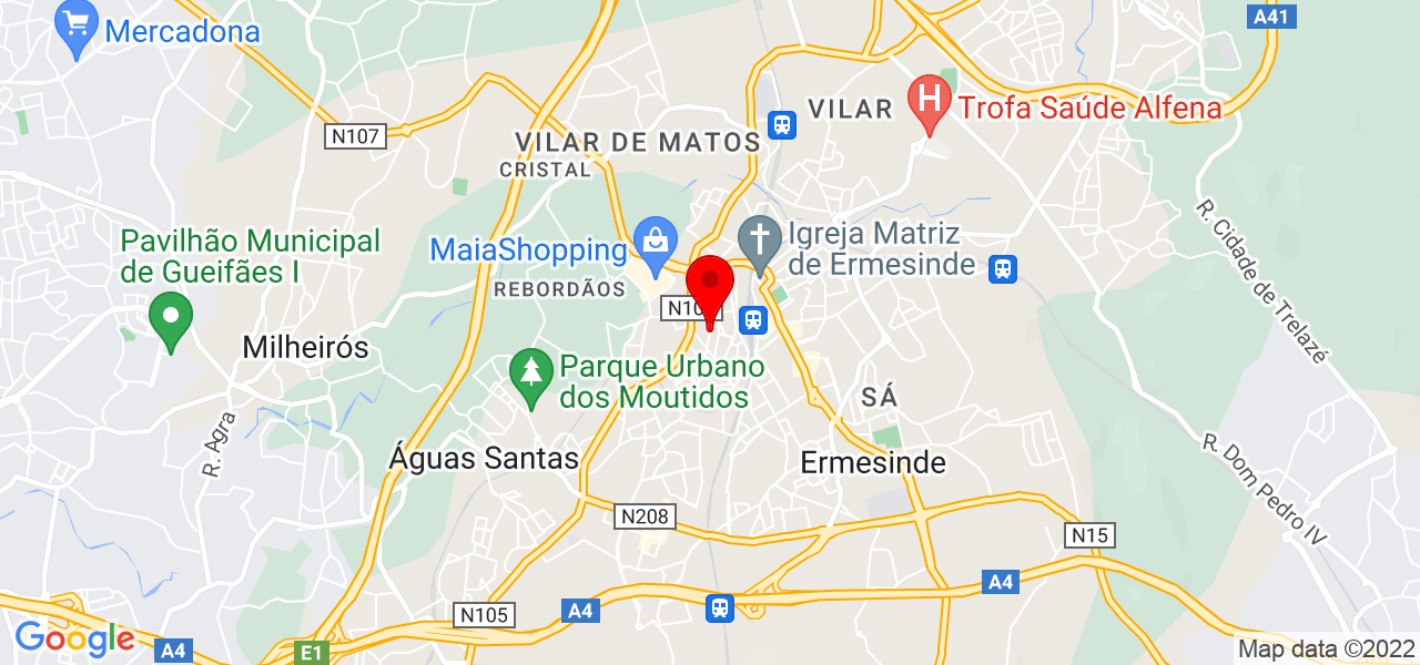 Laura Gallego - Porto - Valongo - Carte
