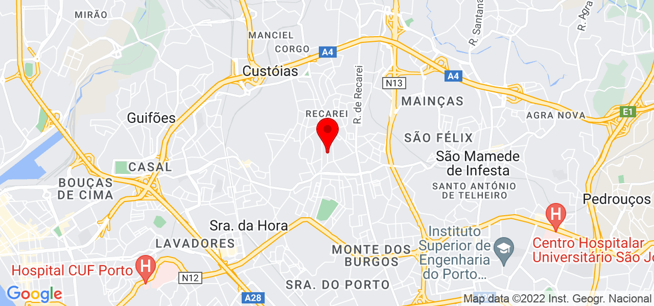 Certibid - Porto - Matosinhos - Mapa