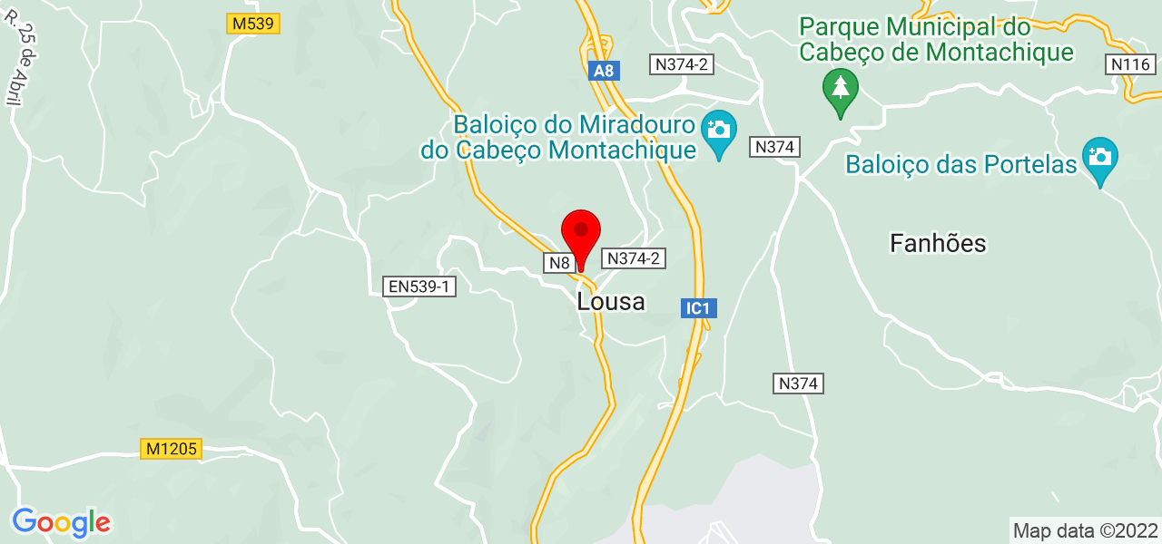 João - Lisboa - Loures - Map