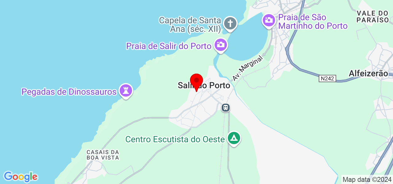 Jailson correia - Leiria - Caldas da Rainha - Map